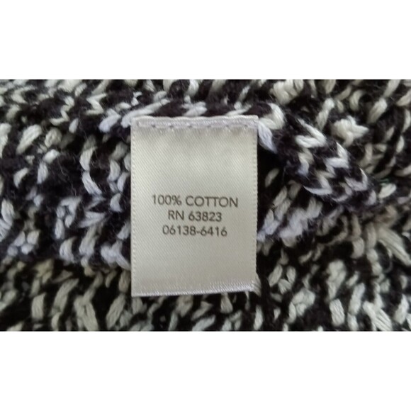 Knit Sweater 100% Cotton Casual Comfy Cozy Business Modest Church Women MEDIUM - Picture 8 of 9